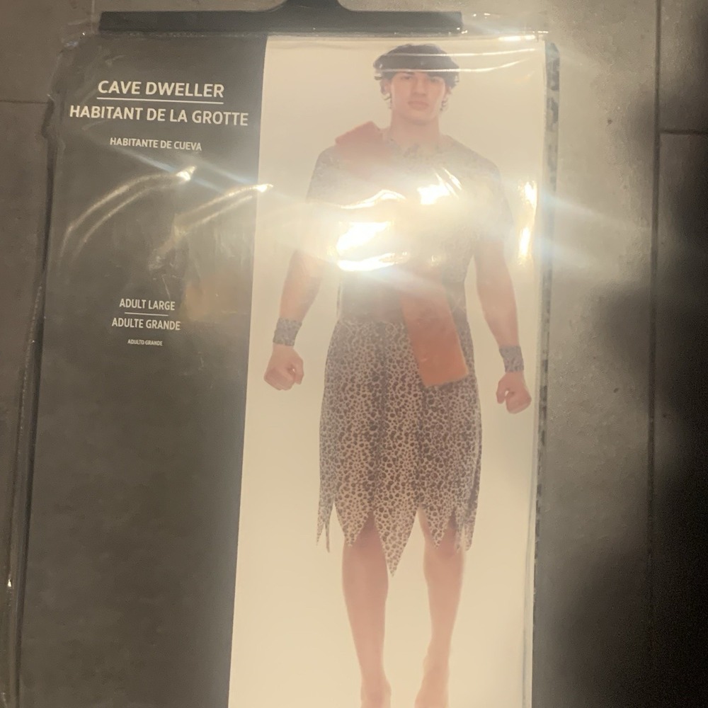 Cave Dweller Adult Large Costume Caveman‎ Cosplay